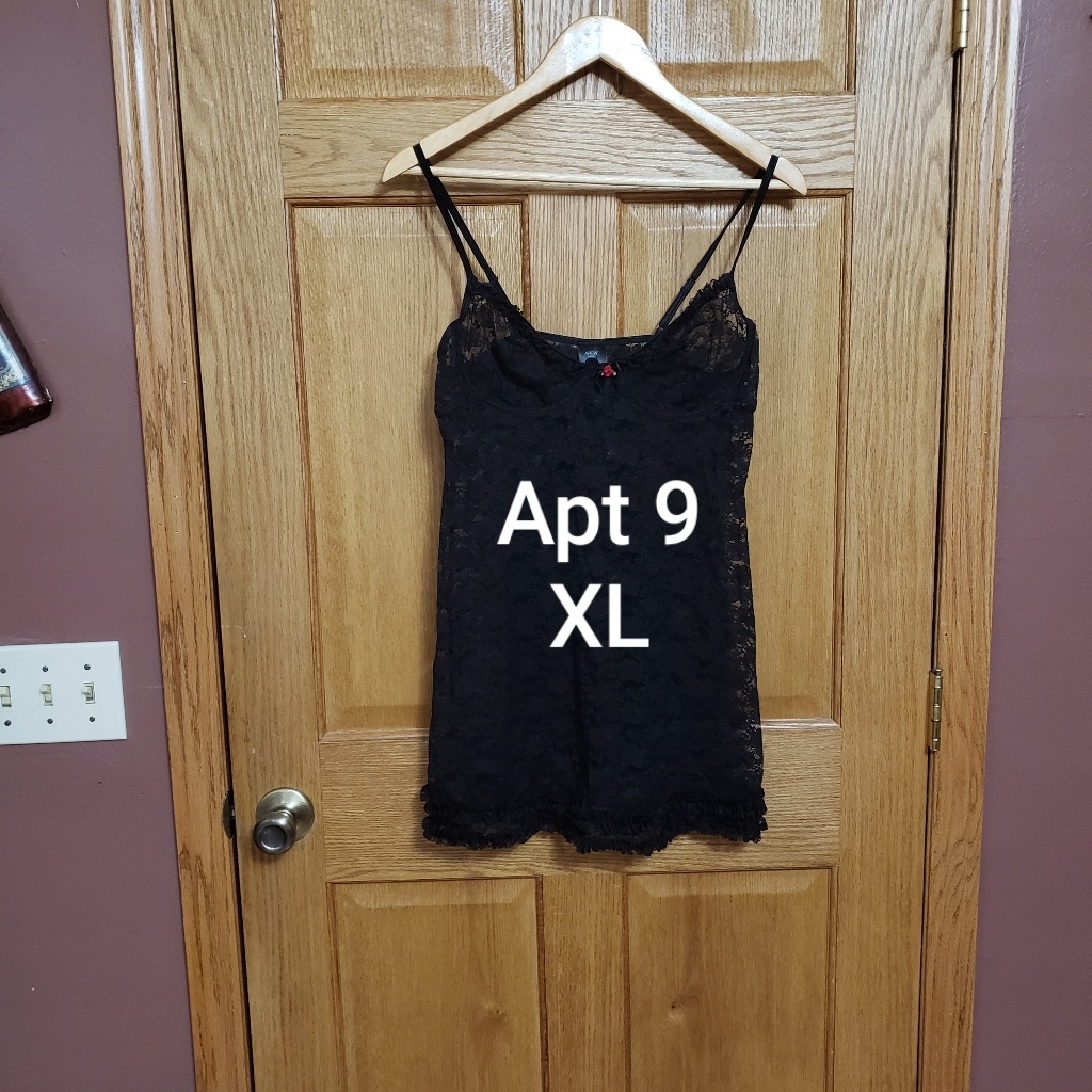 Apt 9 Lace Chemise / Lingerie Xl